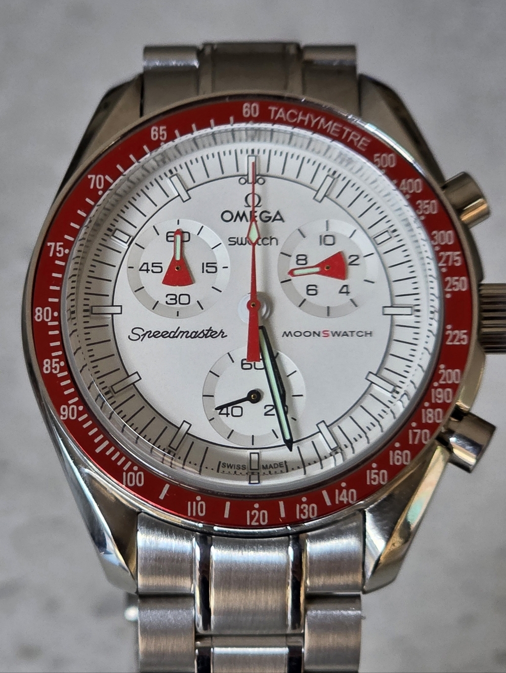 Swatch Moonwatch Mission To MARS Stainless Steel